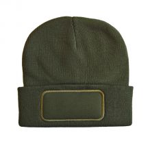 Czapka zimowa URBAN z naszywką - MILITARY
