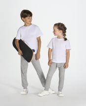 Spodnie KID SWEET PANTS CUFF FRENCH TERRY - GREY MELANGE