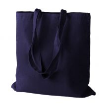 Torba bawełniana 220g Twill z dnem, kolor NAVY (NY)