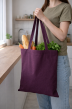 Torba bawełniana BURGUNDY