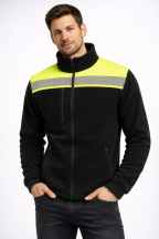 Polar ostrzegawczy NEOPLUS FLHV400 - BLACK / GOLD FLUOR