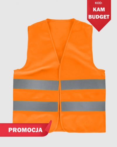 Kamizelka ostrzegawcza BUDGET ORANGE