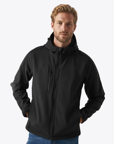 SOFTSHELL WINDSTORM HOODED MAN