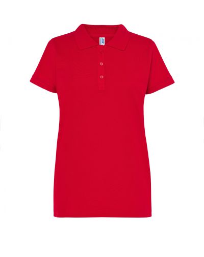 Polo damskie WORKER POPL 200 WK RED
