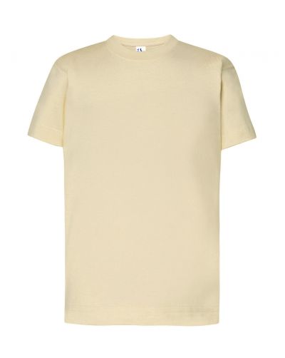 Premium T-Shirt KID JHK TSRK 190 BUTTER CREAM