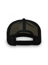 Czapka pięciopanelowa TRUCKER poliester 100% CZA610 - BLACK / KHAKI