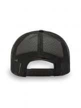 Czapka pięciopanelowa TRUCKER poliester 100% CZA610 - BLACK / BLACK