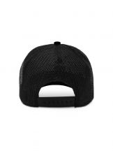 Czapka pięciopanelowa TRUCKER bawełna CZA611 - BLACK
