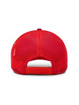 Czapka pięciopanelowa TRUCKER bawełna CZA611 - RED