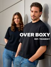 Koszulka OVER BOXY - BLACK