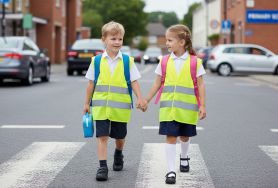 Kamizelka ostrzegawcza dla dzieci
