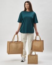 Torba z juty laminowanej NATURAL