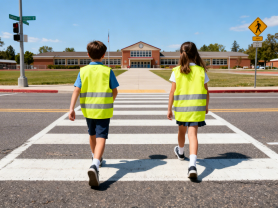 Kamizelka ostrzegawcza dla dzieci