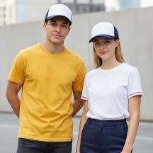 Czapka pięciopanelowa TRUCKER poliester 100% CZA610 - NAVY / WHITE