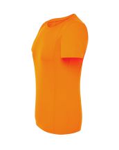 T-shirt JHK, damski sportowy - SPORT T-SHIRT LADY - ORANGE