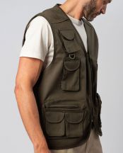 Kamizelka wielofunkcyjna – 9 kieszeni - REPORTER