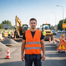 Kamizelka ostrzegawcza BUDGET ORANGE