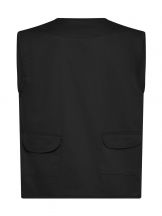 Kamizelka wielofunkcyjna – 9 kieszeni - REPORTER - BLACK