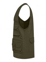 Kamizelka wielofunkcyjna – 9 kieszeni - REPORTER - MILITARY