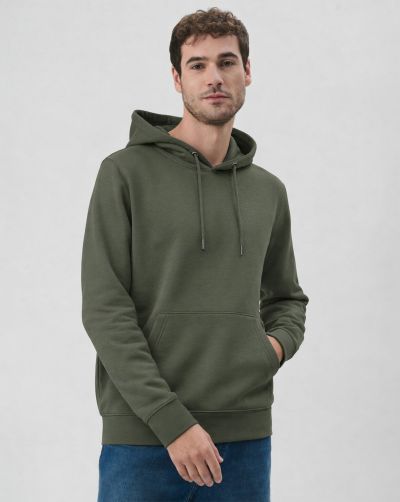 Bluza z kapturem z bawełny organicznej Pepper BS342