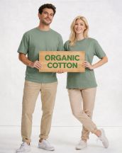 T-shirt unisex z bawełny organicznej Rock BS025