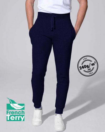 Spodnie SWEET PANTS CUFF FRENCH TERRY - NAVY