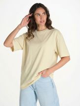 T-shirt JHK TSUA OVERSIZE - BUTTERCREAM