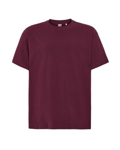 Koszulka OVER RELAXED FIT - BURGUNDY