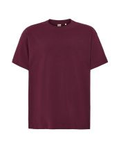 Koszulka OVER RELAXED FIT - BURGUNDY