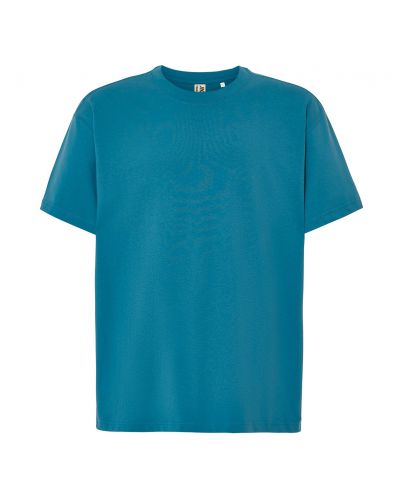 Koszulka OVER RELAXED FIT - PETROL BLUE
