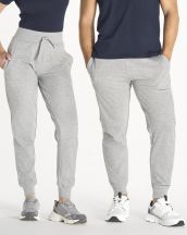 Spodnie SWEET PANTS CUFF FRENCH TERRY - GREY MELANGE