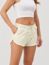 Damskie spodenki dresowe – COSMO LADY - BSW402 - OF WHITE