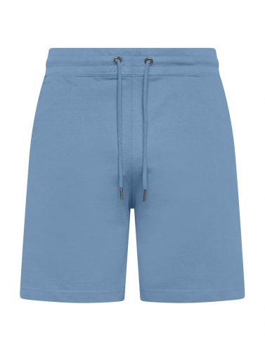 Spodenki dresowe French Terry – COSMO BS402 - MINERAL BLUE