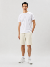 Spodenki dresowe French Terry – COSMO BS402 - OFF WHITE