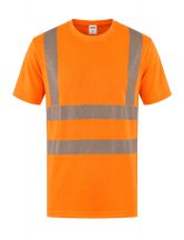 T-shirt ostrzegawczy NEOPLUS TSHV55 - ORANGE FLUOR
