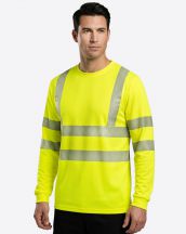 T-shirt ostrzegawczy z długim rękawem NEOPLUS HV TSHV55LS - GOLD FLUOR