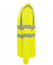 T-shirt ostrzegawczy z długim rękawem NEOPLUS HV TSHV55LS - GOLD FLUOR