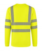 T-shirt ostrzegawczy z długim rękawem NEOPLUS HV TSHV55LS - GOLD FLUOR