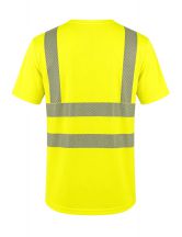 T-shirt ostrzegawczy NEOPLUS TSHV55 - GOLD FLUOR