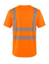 T-shirt ostrzegawczy NEOPLUS TSHV55 - ORANGE FLUOR
