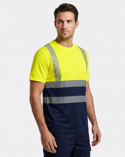 T-shirt ostrzegawczy NEOPLUS TSHV55