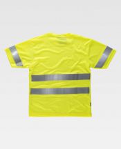 T-shirt ostrzegawczy WTC3945- GOLD FLUOR