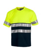 T-shirt ostrzegawczy WTC3941- GOLD FLUOR