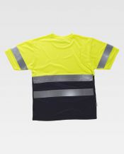 T-shirt ostrzegawczy WTC3941- GOLD FLUOR