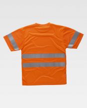 T-shirt ostrzegawczy WTC3945- ORANGE FLUOR