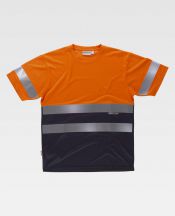 T-shirt ostrzegawczy WTC3941- ORANGE FLUOR