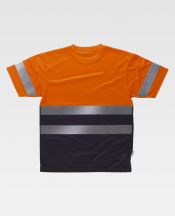 T-shirt ostrzegawczy WTC3941- ORANGE FLUOR