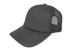 Czapka pięciopanelowa TRUCKER poliester 100% CZA610 - GRAPHITE / GRAPHITE