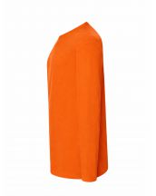 T-Shirt męski z długim rękawem TSRA170LS - ORANGE