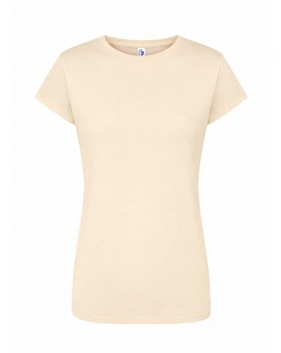 T-shirt damski JHK TSRLPRM - BUTTER CREAM